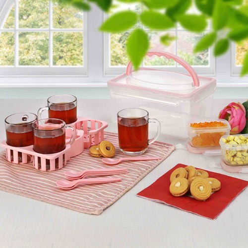 سرویس چای خوری ۴ نفره هوم کت