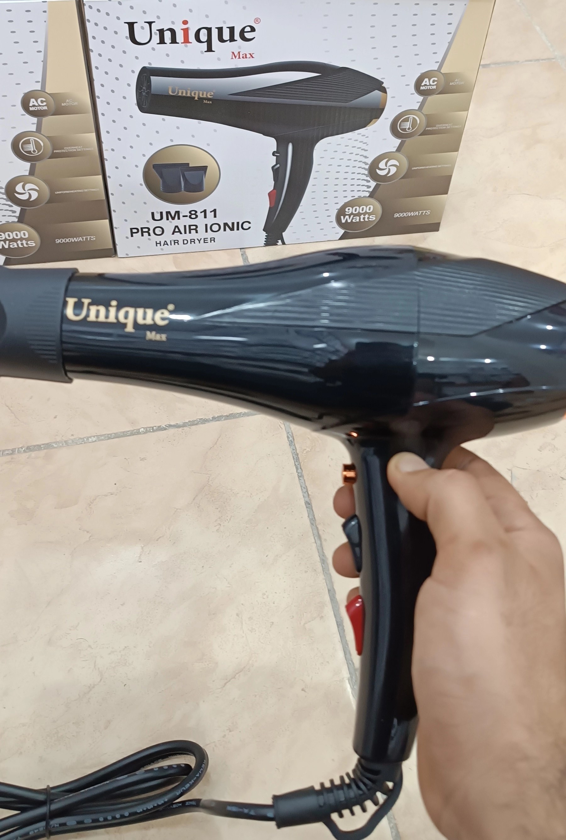 سشوار یونیک مدل UM811