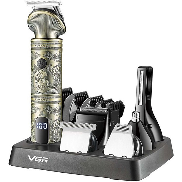 ماشین اصلاح وی جی آر مدل V-106 با تکنولوژی برش مستقیم و استیل ضد زنگ