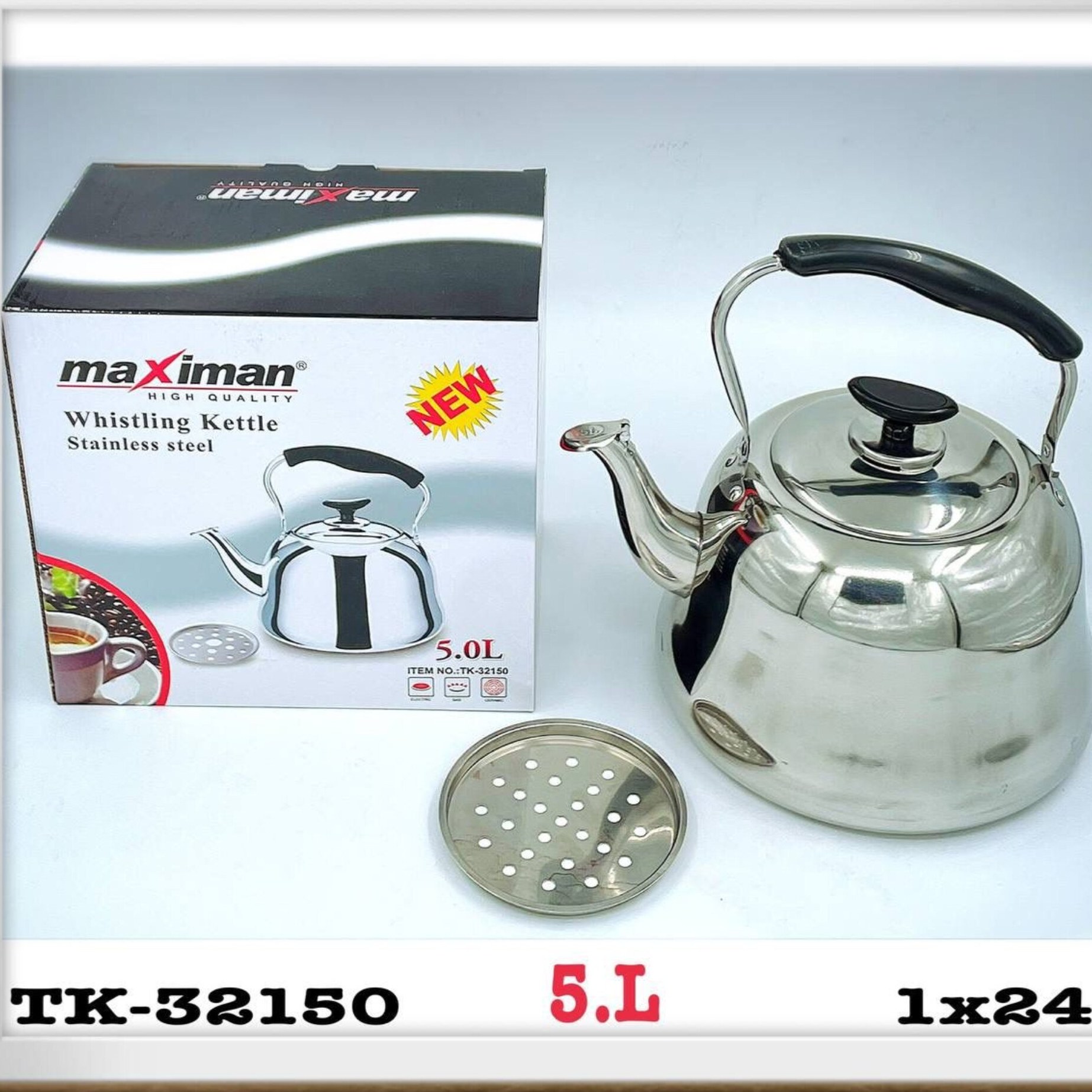 کتری استیل مسکیمان ۵لیتری TK_32150