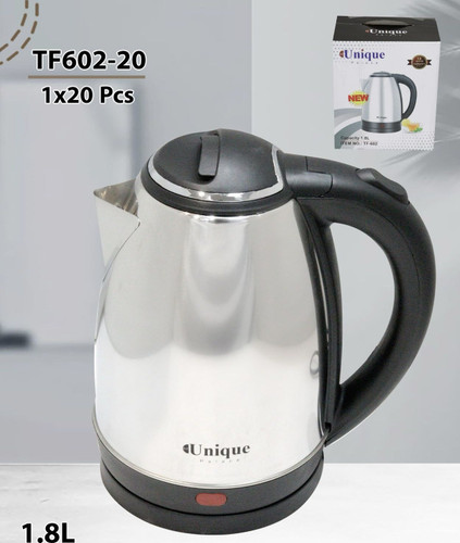 کتری برقی یونیک مدل TF602 تمام استیل ظرفیت ۱.۸ لیتر