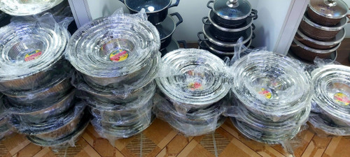 سرویس لگن استیل ۵ پارچه یونیک
