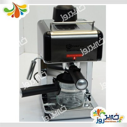 اسپرسو ساز فوما مدل FU1510 ظرفیت ۲.۴ لیتر با فیلتر استیل ضد زنگ