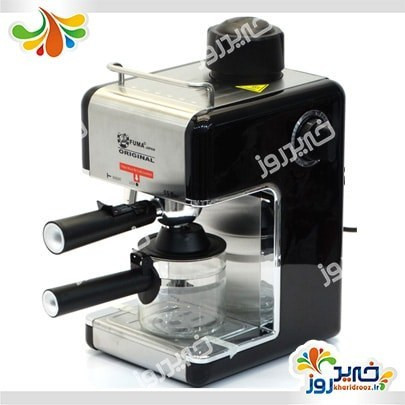 اسپرسو ساز فوما مدل FU1510 ظرفیت ۲.۴ لیتر با فیلتر استیل ضد زنگ