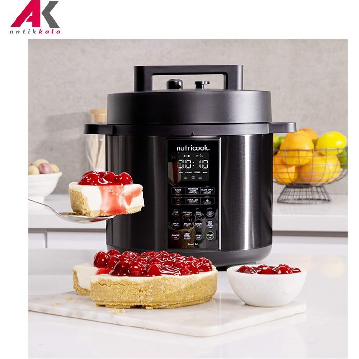 مولتی کوکر نوتریکوک مدل SP208K ظرفیت ۸ لیتر استیل ضد زنگ چند کاره