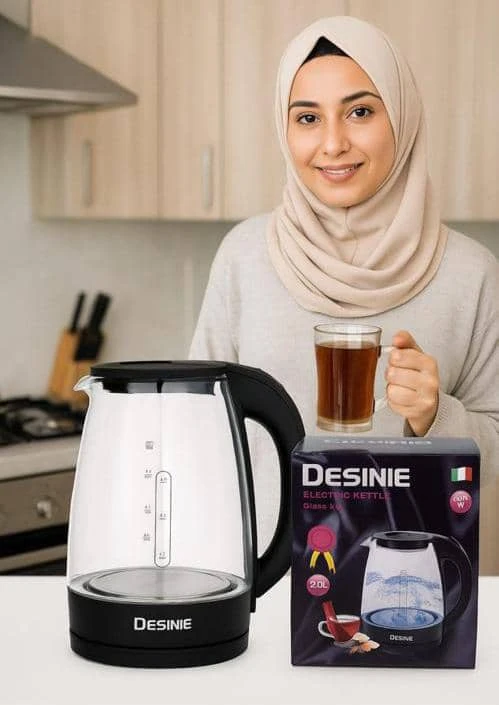 کتری برقی دسینی با گنجایش ۲ لیتر ۲۰۰۰ وات