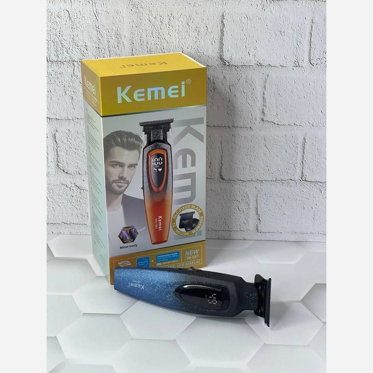 ماشین اصلاح کیمی مدل KM-1687 با تیغه سرامیک و برش مستقیم