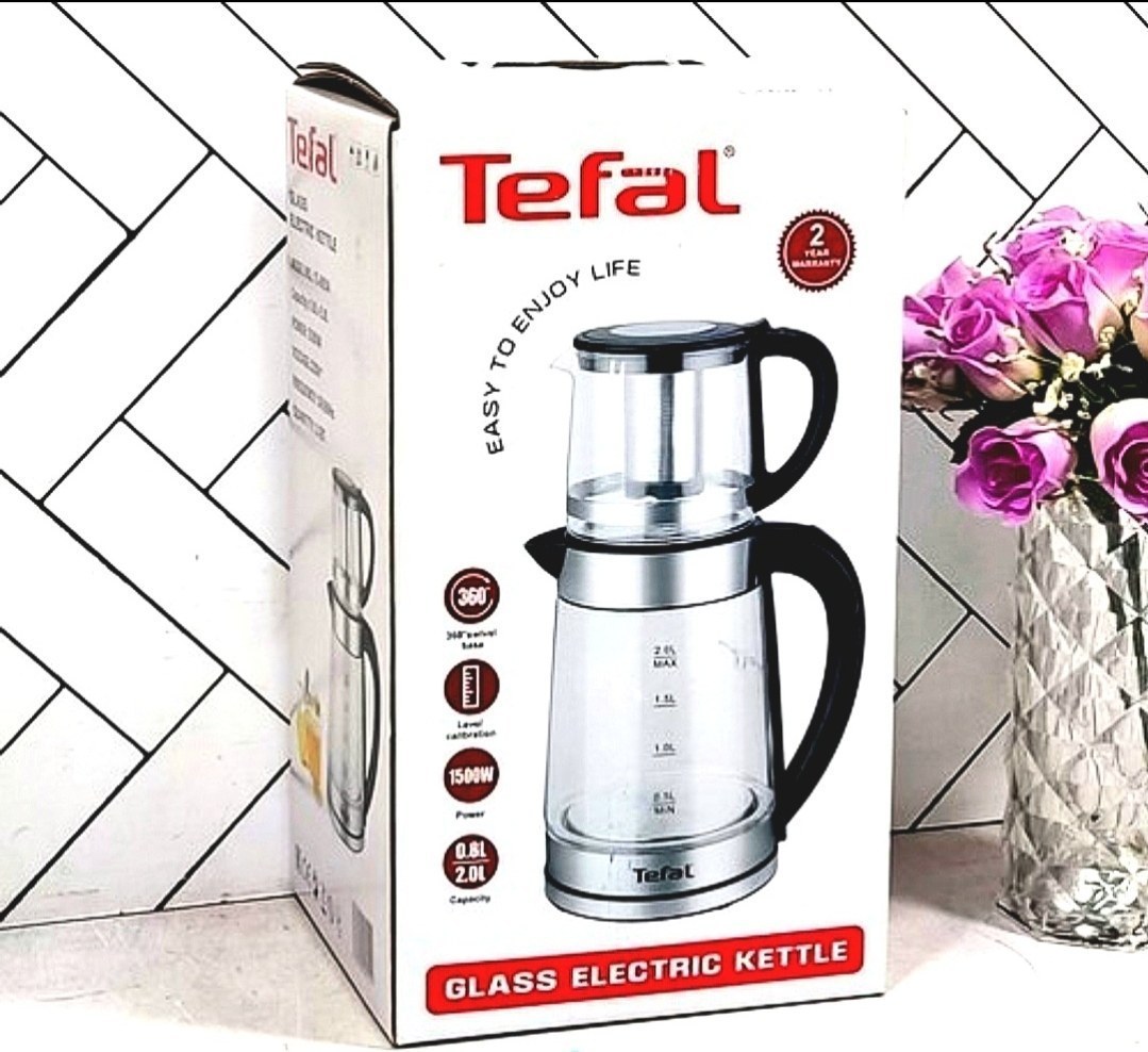 چای ساز تفال مدل TL8924 مجهز به سیستم گرم نگهدارنده قوری